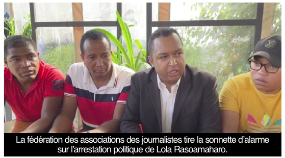 Fédération des Associations des Journalistes : Dénonce l’arrestation de Lola Rasoamaharo