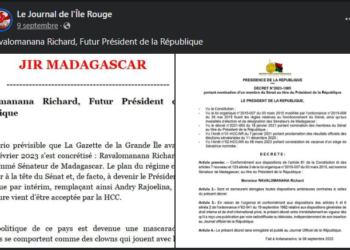 Andry Rajoelina : Les Coulisses d’un Complot de terreur à Madagascar