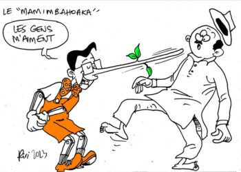 Rajoelina SAFIOTRA menteur et mégalomane narcissique