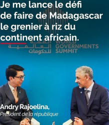 Ce que je n’ai pas fait pour Madagascar, je le ferai pour l’Afrique