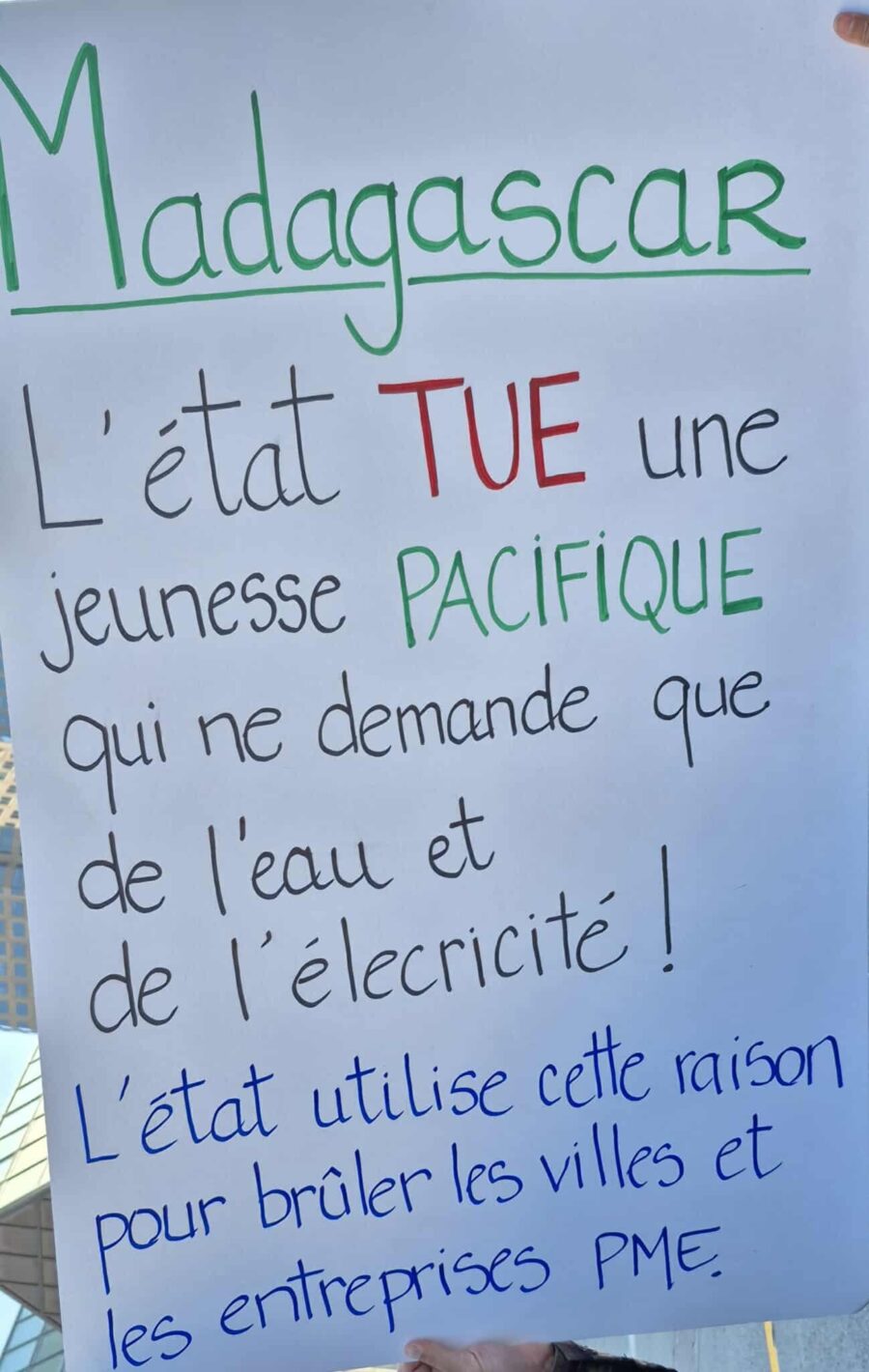 Quand un lapsus présidentiel trahit l’appel à la guerre civile