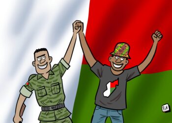 Dessin de presse de Pov