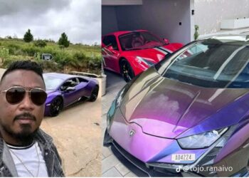 FLASH INFO Tojo Ranaivo : une saisie imminente de ses biens, dont sa Lamborghini