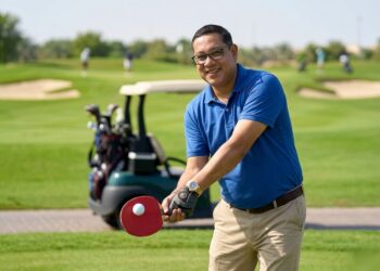 L'anecdote circule d'ailleurs avec insistance : sur le parcours, son manque de connaissance est tel qu'il lui arrive de confondre une balle de ping-pong avec une balle de golf